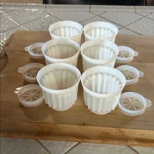 Vintage Tupperware Jello molds